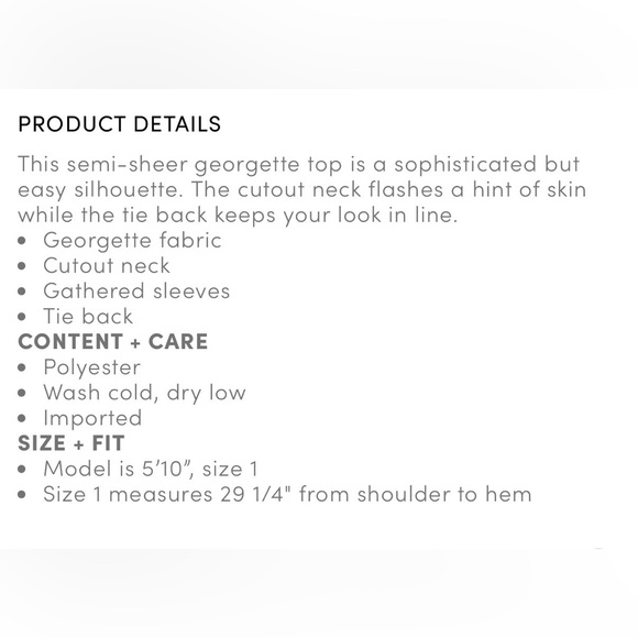 Torrid Taupe Georgette Mock Neck Blouse Tie-Back Cutout Size 1 (NWT) - Picture 4 of 9